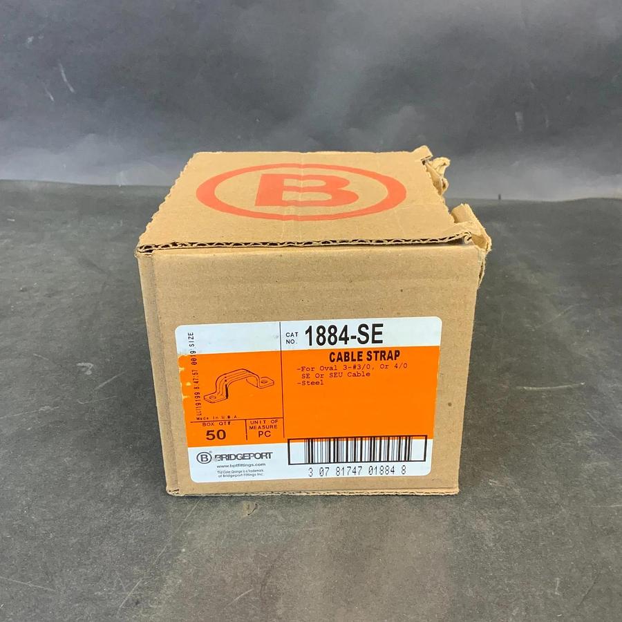 BRIDGEPORT 1884-SE CABLE STRAP - BOX OF 50 ($45 OBO)