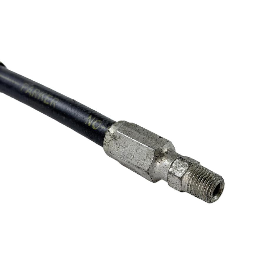 Refurbished PARKER 1/4" HIGH PRESSURE HYDRAULIC HOSE DUAL MALE NPT 43 SERIES EXCELLENT