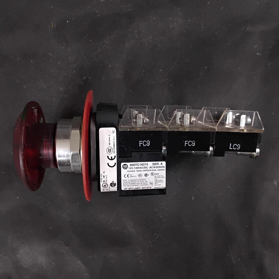Used ALLEN BRADLEY 800T-FXJEQH2RA5 PUSHBUTTON SWITCH ($70 OBO)