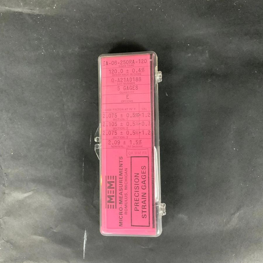 MICRO-MEASUREMENTS EA-06-250RA-120 PRECISION STRAIN GAUGE - LOT OF 4 ($20 OBO)