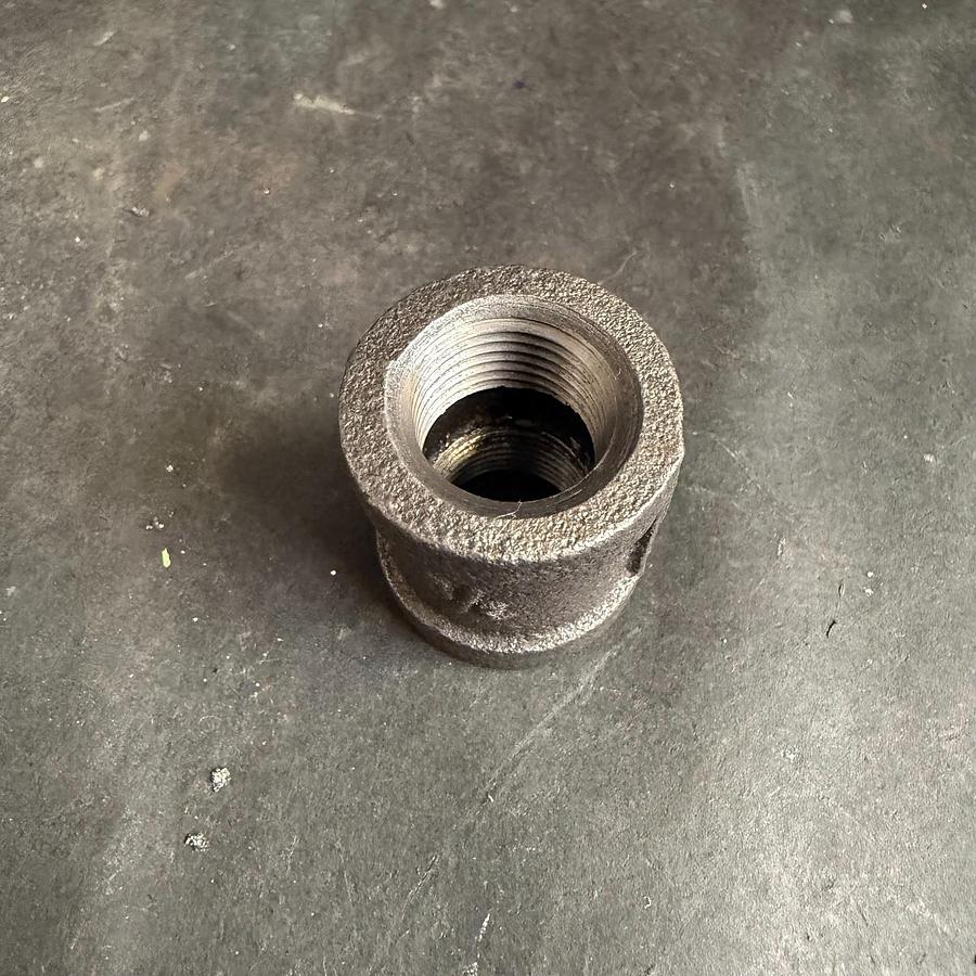 Used MSC 3/8” COUPLING BLACK FITTING