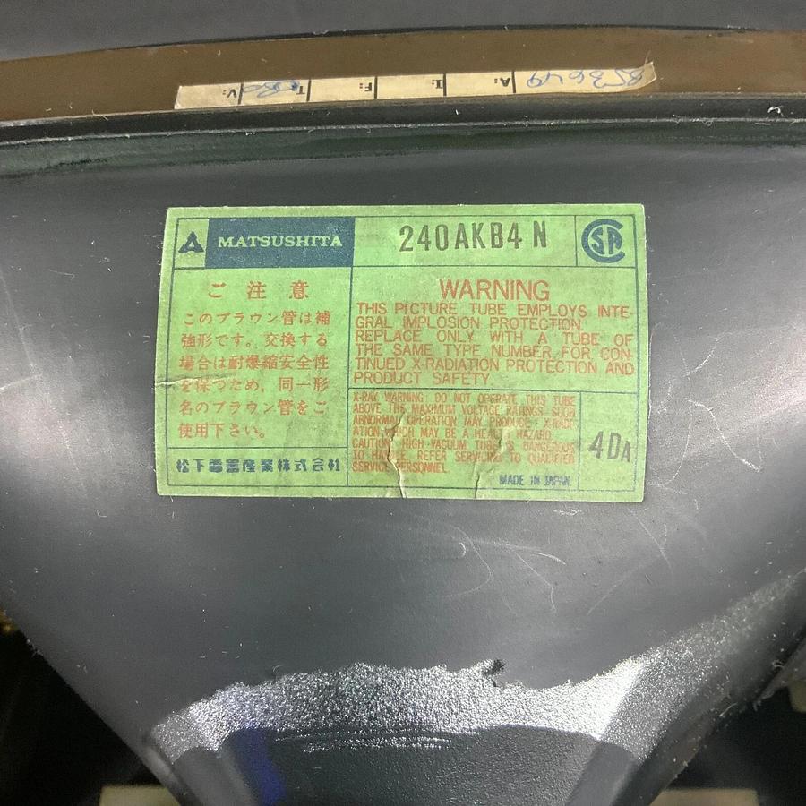 Used MATSUSHITA M-C9004N EDM MONITOR ($300 OBO)