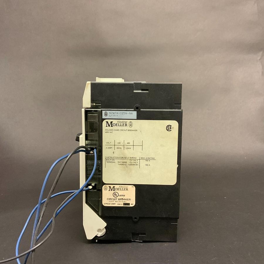 Used MOELLER NZM7A 125N NA CIRCUIT BREAKER ($80 OBO)