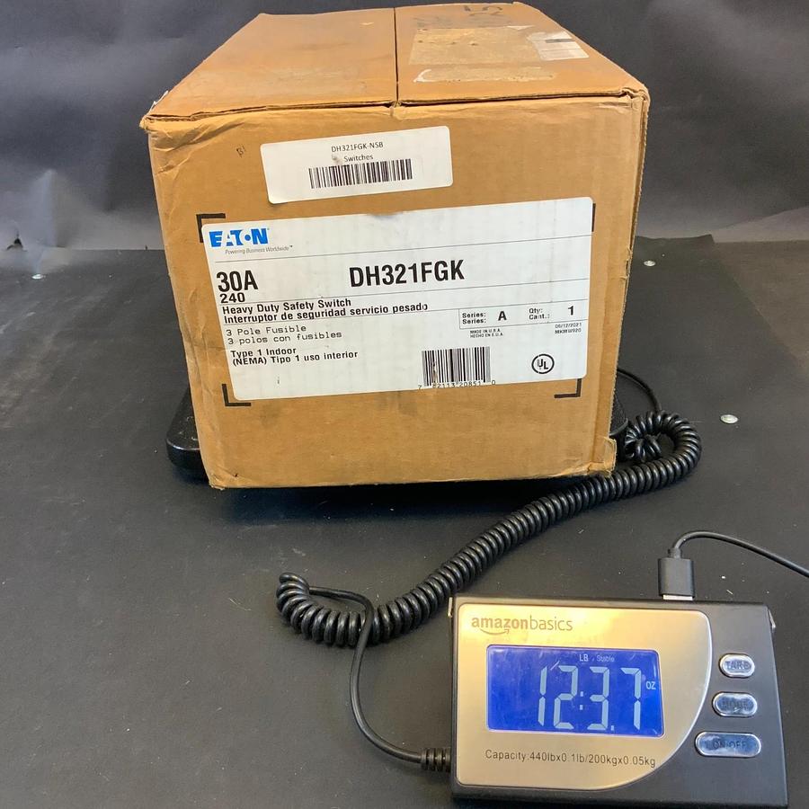 Used EATON DH321FGK HEAVY DUTY SAFETY SWITCH ($60 OBO)