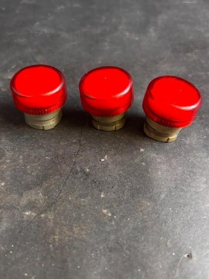 Used SCHNEIDER ZB2BV04 PILOT LIGHTS - GROUP OF 3 ($10 OBO)