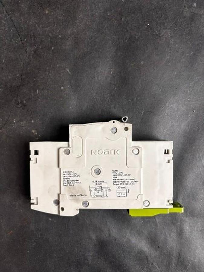 Used NOARK B1H C2A 1-POLE CIRCUIT BREAKER ($10 OBO)