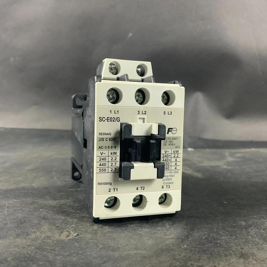 Used FUJI ELECTRIC SC-E02/G MAGNETIC CONTACTOR ($35 OBO)