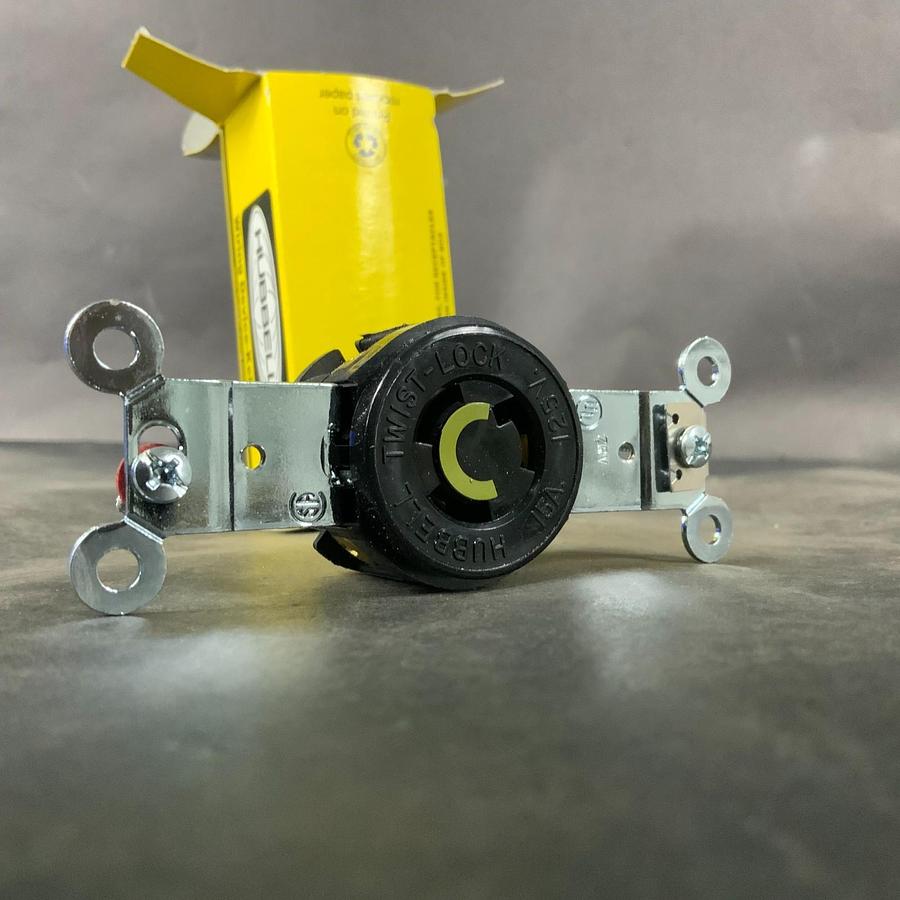HUBBELL HBL4710 TWIST LOCK RECEPTACLE ($20 OBO)