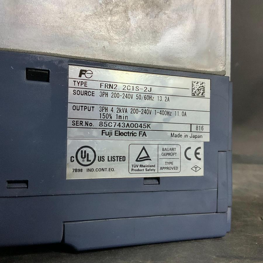 Used FUJI ELECTRIC FRN2. 2C1S-2J INVERTER ($150 OBO)