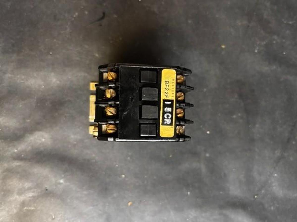 Used WESTINGHOUSE BF22F CONTROL RELAY