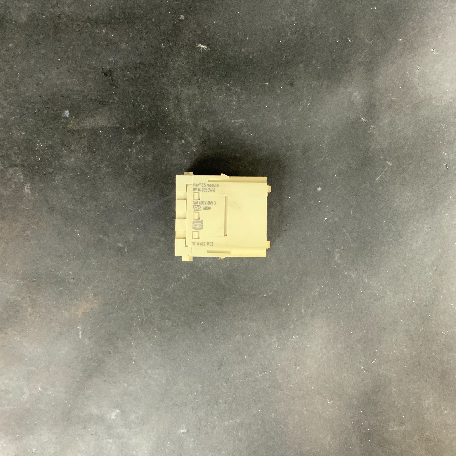 Used HARTING 09 14 005 2616 HAN ES MODULE ($5 OBO)