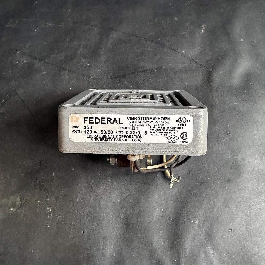 Used FEDERAL MODEL 350 VIBRATONE HORN ($50 OBO)