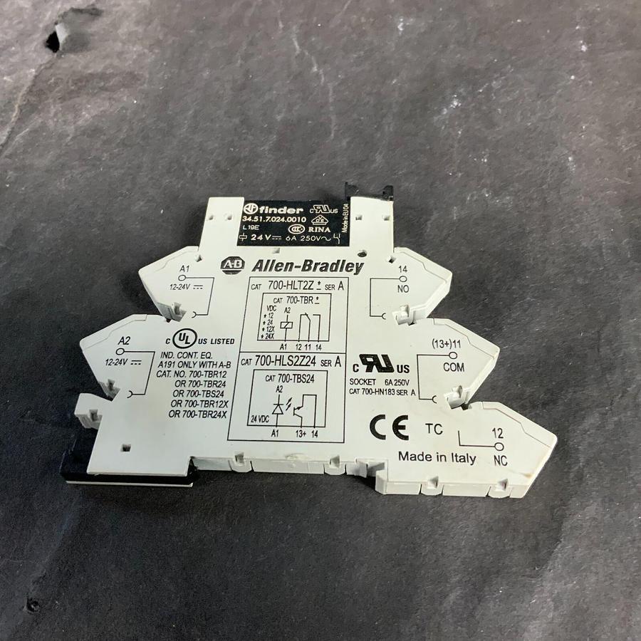 Used ALLEN BRADLEY 700-HLT27 TERMINAL BLOCK RELAYS ($12 OBO)