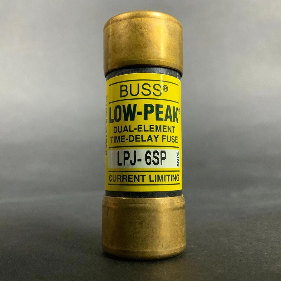 BUSSMANN LOW-PEAK LPJ-6SP FUSE - SET OF 2 ($14 OBO)