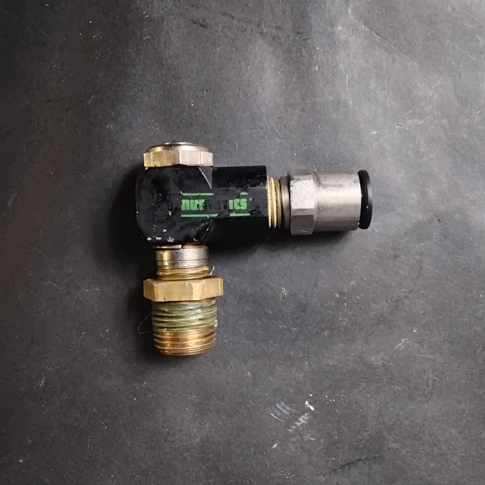 Used NUMATICS 4FCRN PNEUMATIC FLOW CONTROL VALVE ($25 OBO)