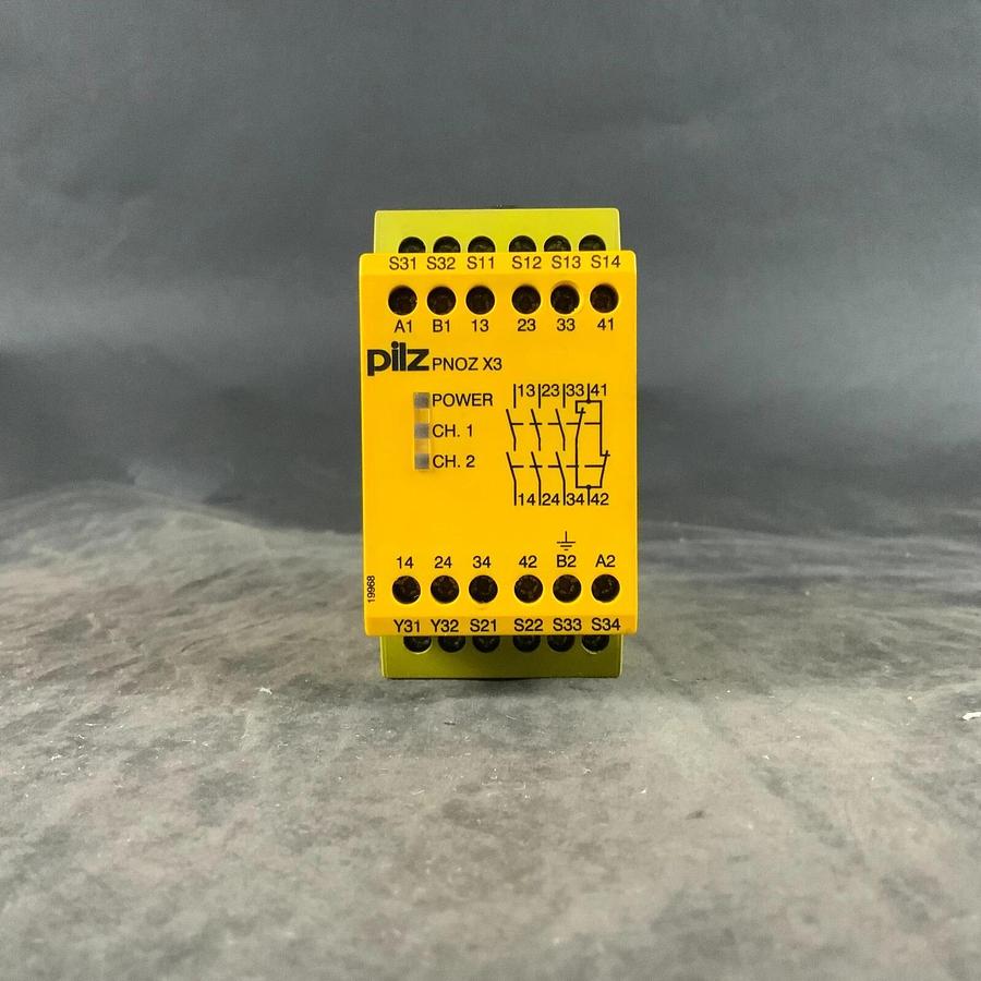 Used PILZ PNOX X3 SAFETY RELAY ($20 OBO)