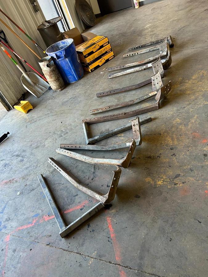 Used VULCAN STYLE FLAT BED SCOOPS