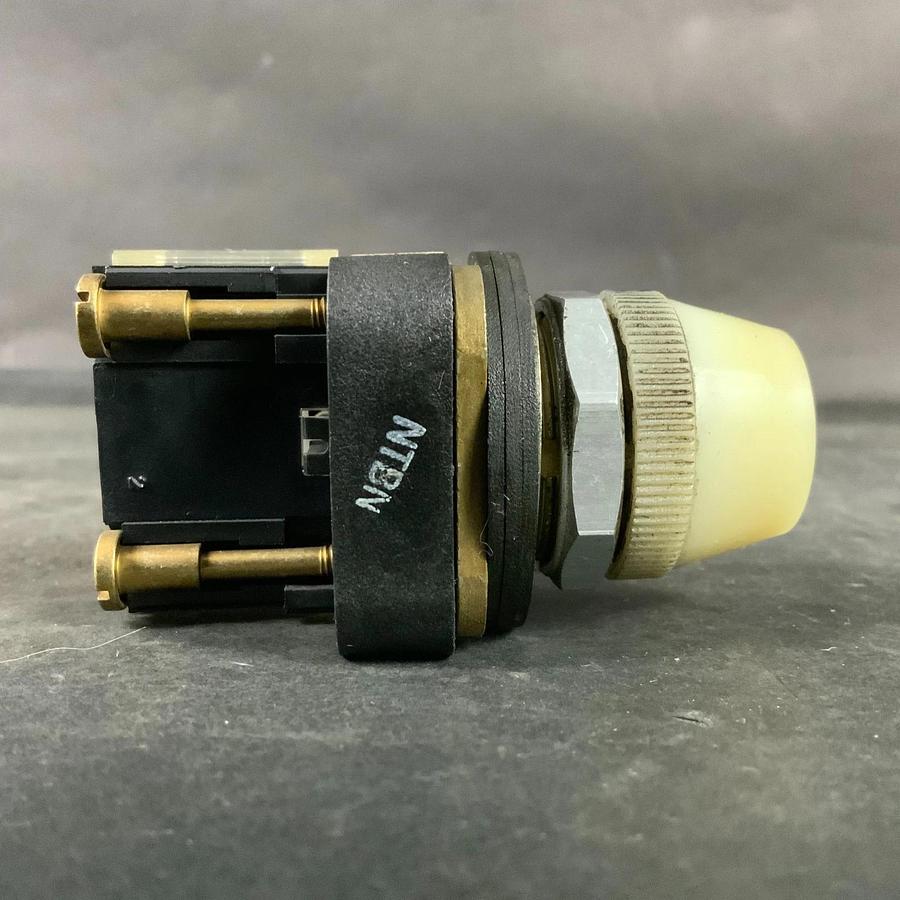 Used ALLEN BRADLEY 800T-Q10 SERIES T WHITE PILOT LIGHT ($15 OBO)