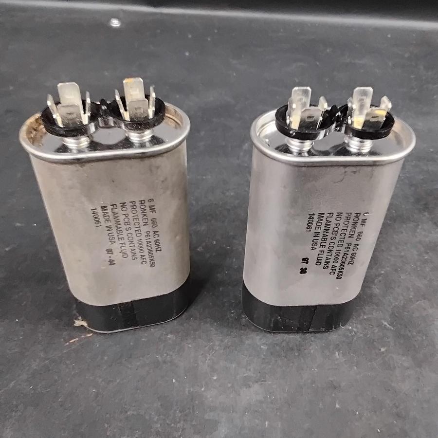 Used RONKEN INDUSTRIES P61A23605K50 CAPACITORS ($15/EACH OBO)