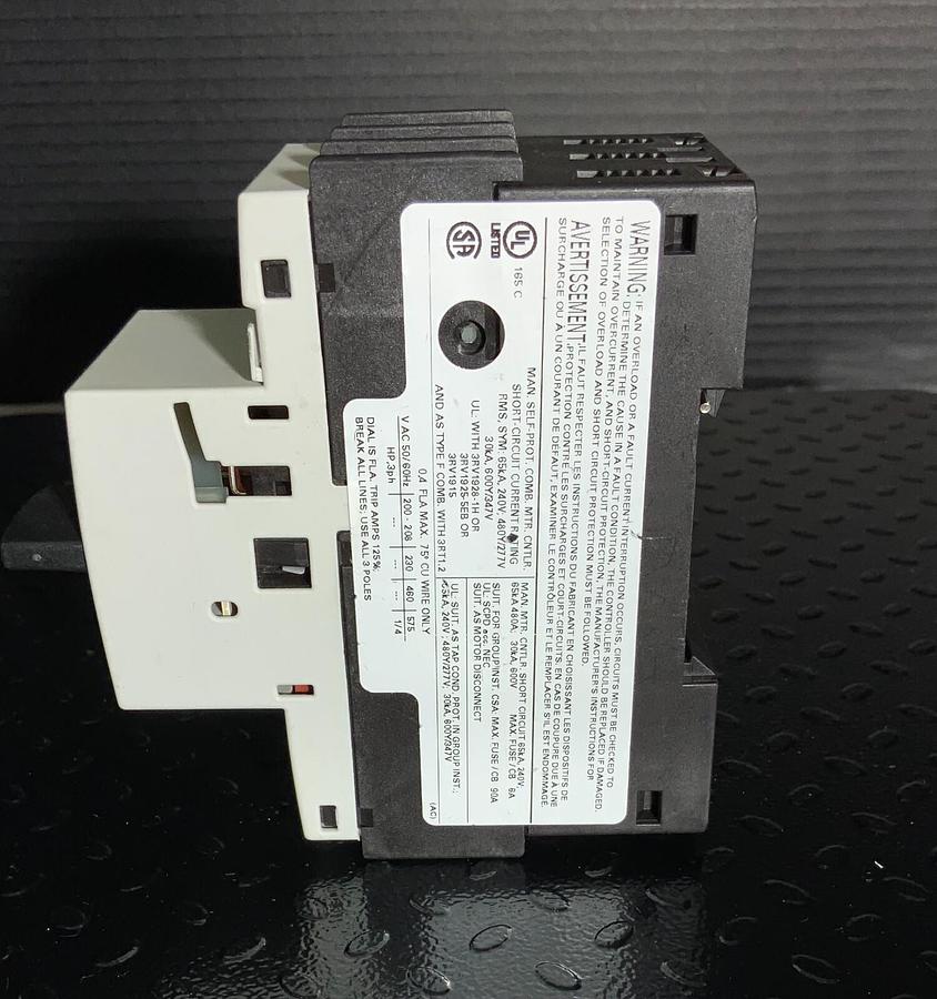 Used SIEMENS 3RV1021-0EA10 ($54.99/EACH OBO)