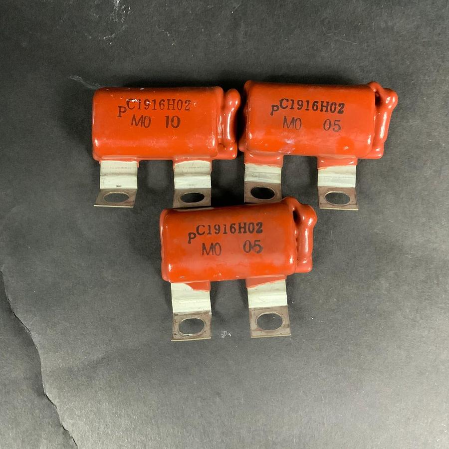 Used SHIZUKI ELECTRIC C1916H02 CAPACITOR - SET OF 3 ($15 OBO)