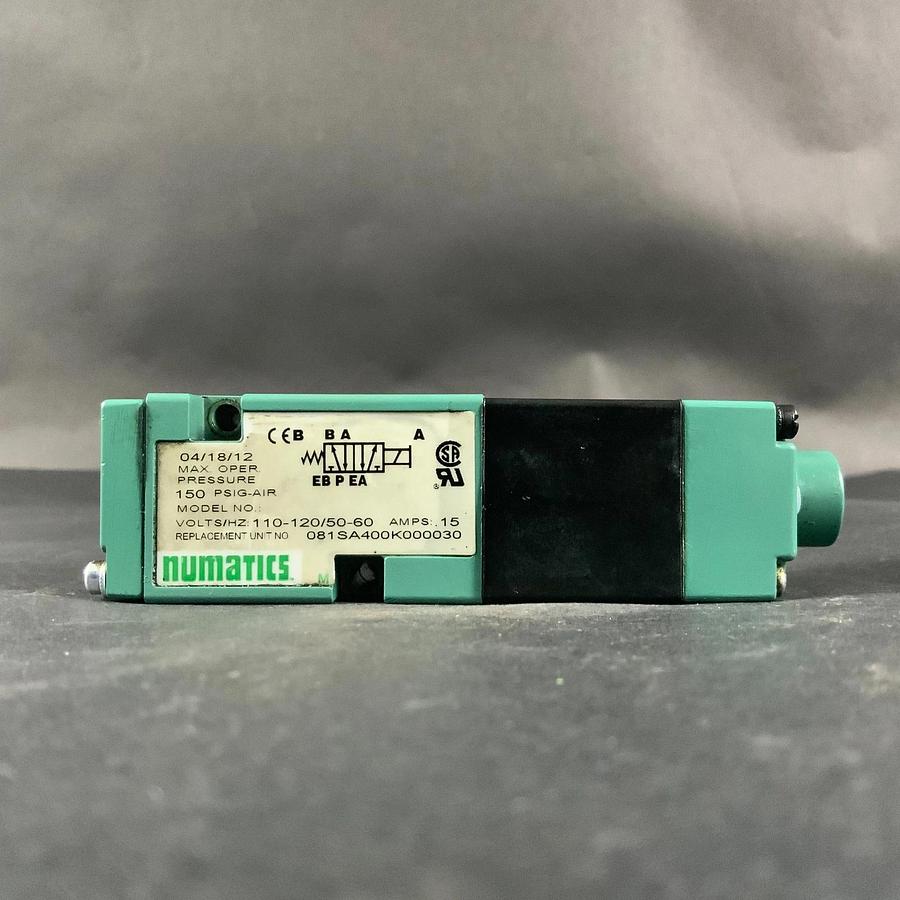 Used NUMATICS 228-703B / 081SA400K000030 SOLENOID VALVE ($20 OBO)