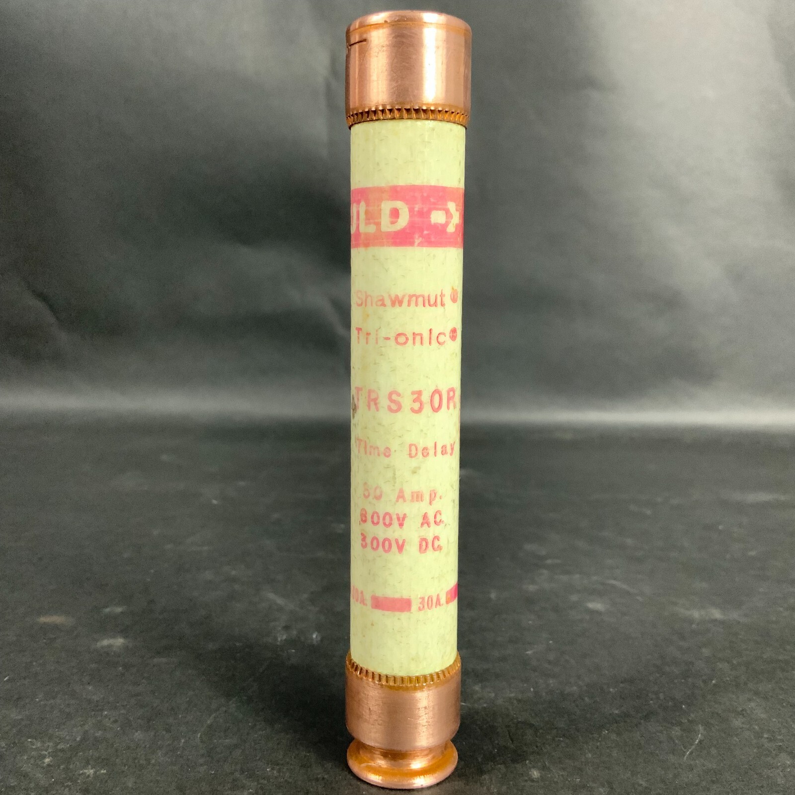 Used Ferraz Shawmut TRS30R Fuse 30A 600V Class RK5 Time Delay Tri-Onic Industrial