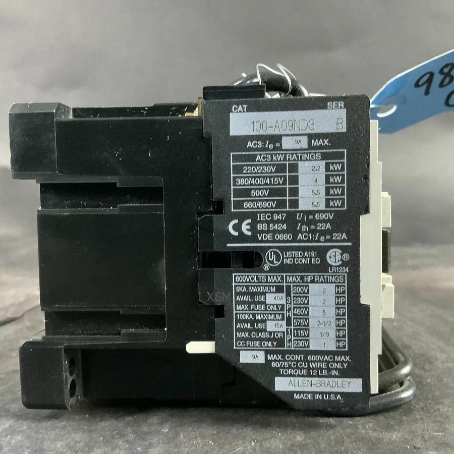 Used ALLEN BRADLEY CONTACTOR 104–A09ND3 ($75 OBO)