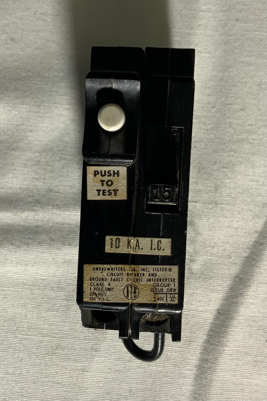 Used SIEMENS QFI-B015 ($24.99 OBO)