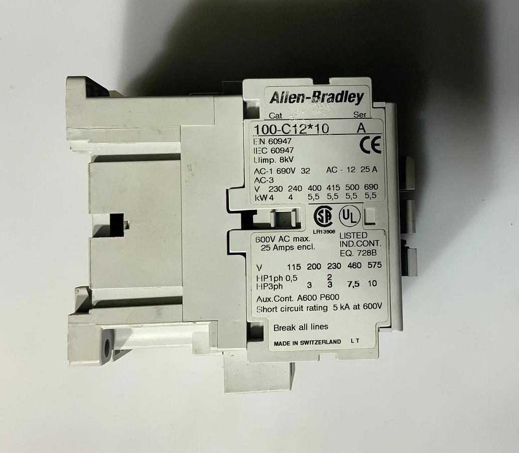 Used ALLEN BRADLEY 100-C12B10 ($19.99 OBO)