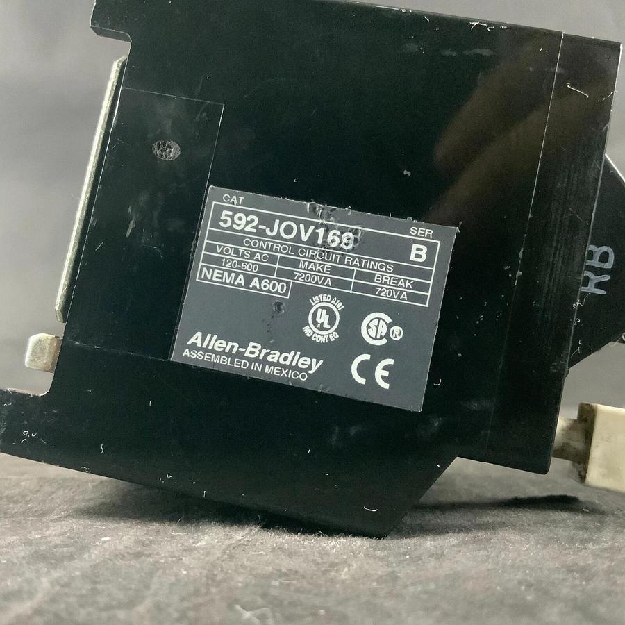 Used ALLEN BRADLEY 592-JOV169 OVERLOAD RELAY ($45 OBO)