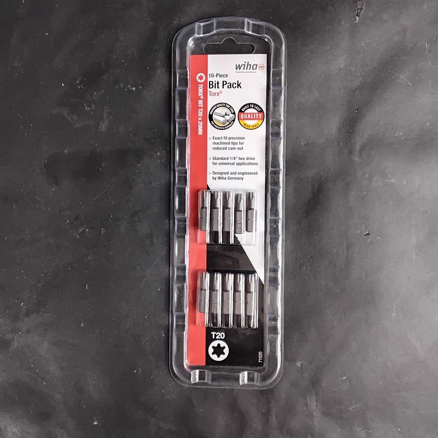 WIHA 71520 10-PIECE BIT SET ($12 OBO)
