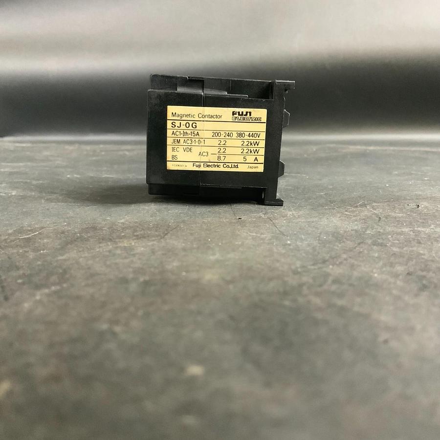 Used FUJI ELECTRIC SJ-0G MAGNETIC CONTACTOR ($15 OBO)