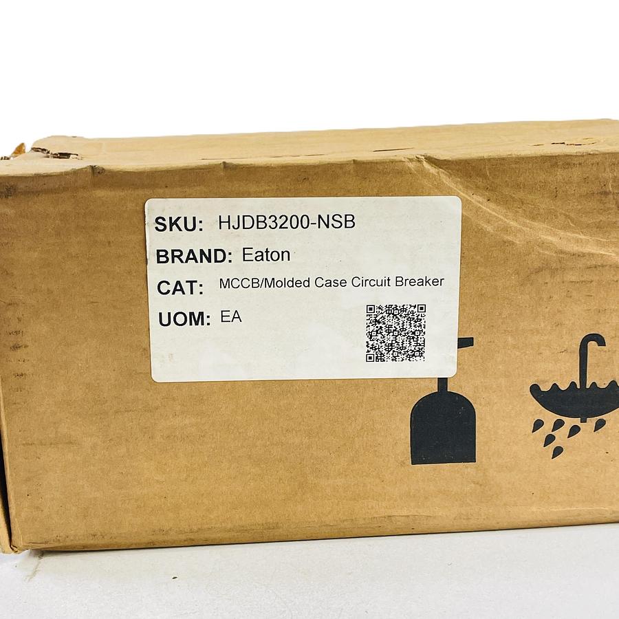 EATON HJDB3200 SERIES C MOLDED CASE CIRCUIT BREAKER 3 POLE 200 AMP 600V 65KAIC