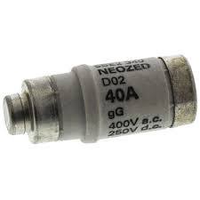 Refurbished LOT OF 3 SIEMENS 5SE2340 FUSE LINKS 40A 400V ELECTRICAL PROTECTION REFURBISHED
