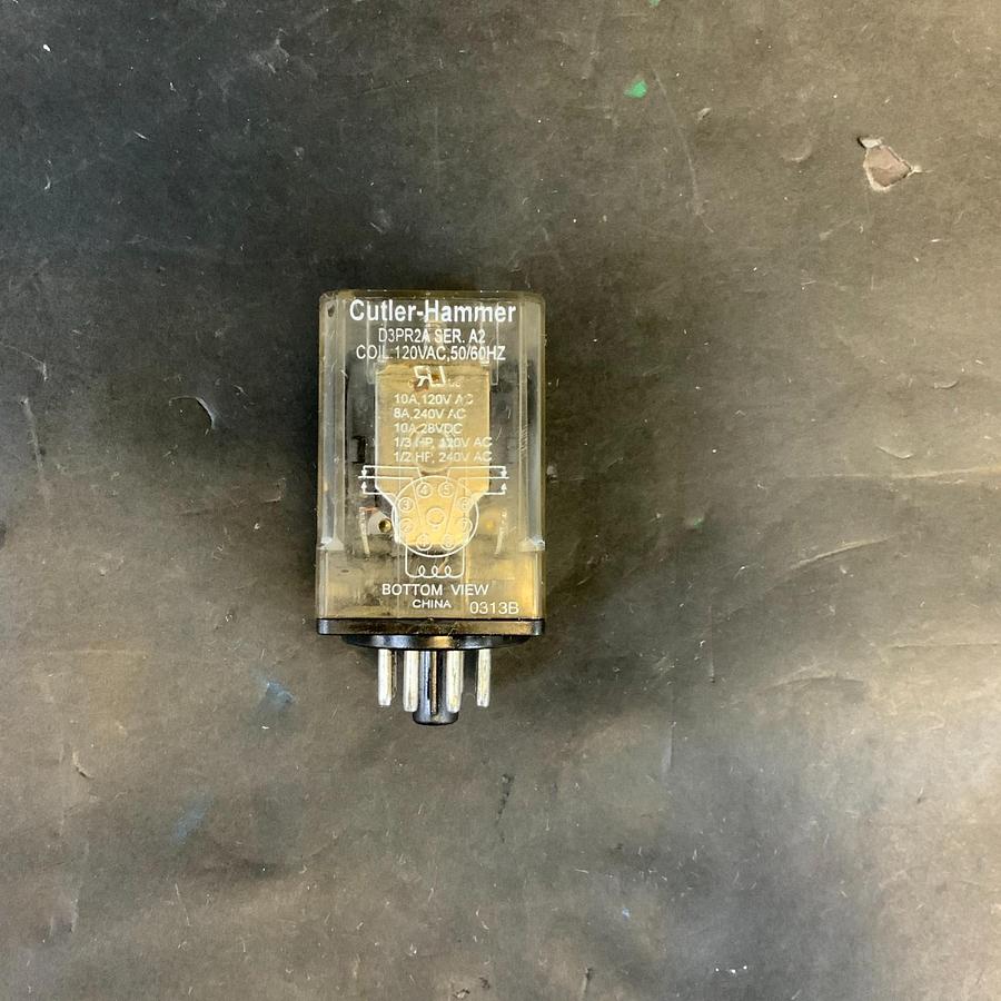 Used CUTLER-HAMMER D3PR2A A2 RELAY ($6.50 OBO)