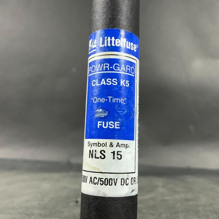 Used LITTELFUSE NLS15 POWR-GARD FUSE ($20 OBO)