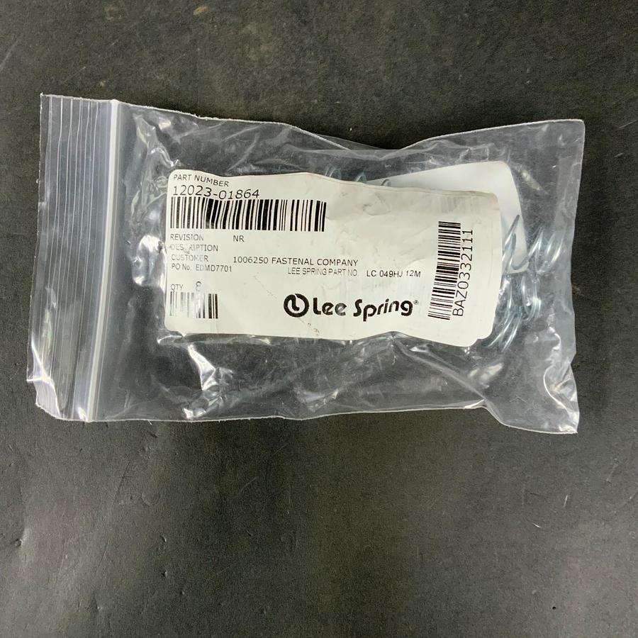 Used LEE SPRING LC049HJ SPRING COMPRESSION - QTY 4 ($20 OBO)