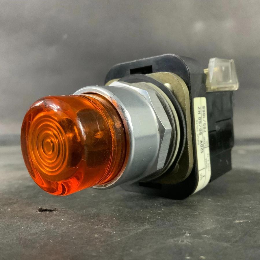 Used ALLEN BRADLEY 800T-PT16 AMBER PUSHBUTTON ($30 OBO)
