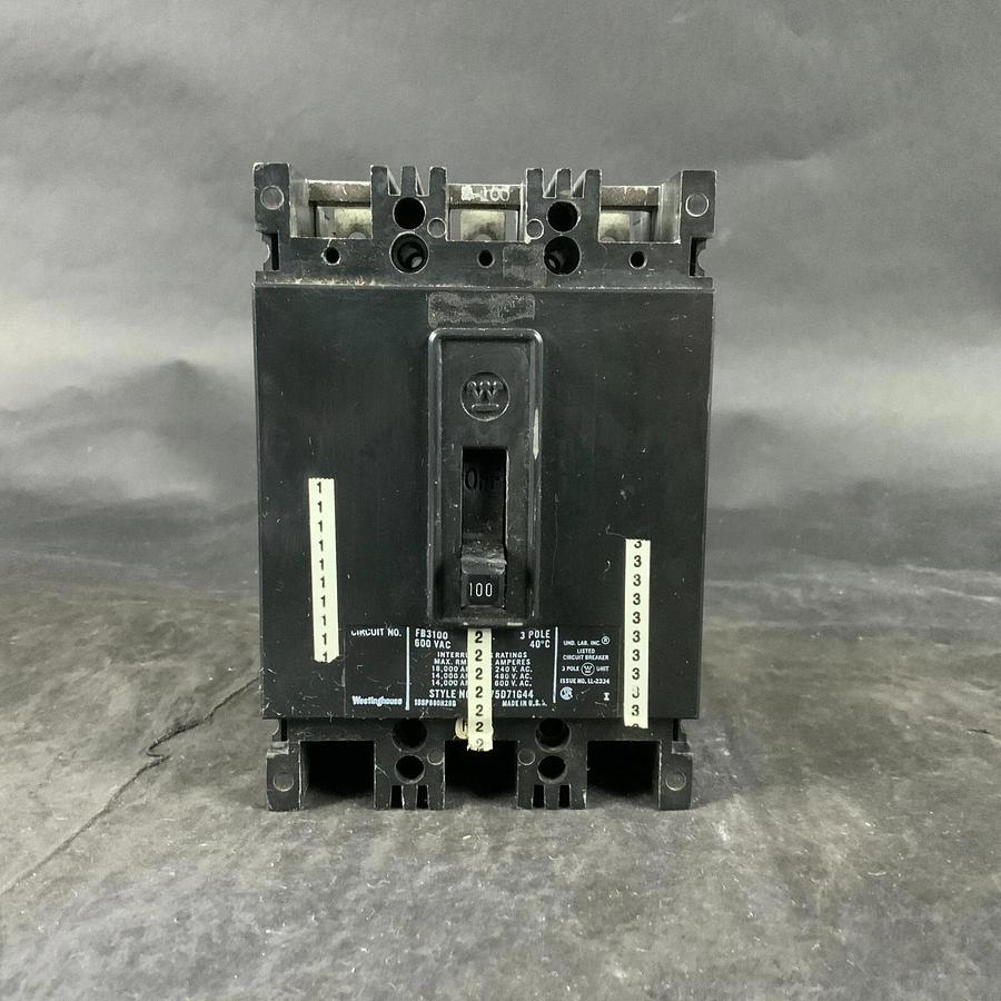 Used WESTINGHOUSE FB3100 CIRCUIT BREAKER ($125 OBO)