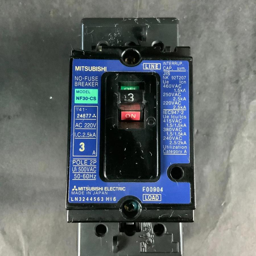 Used MITSUBISHI NF30-CS 3A CIRCUIT BREAKER ($40 OBO)