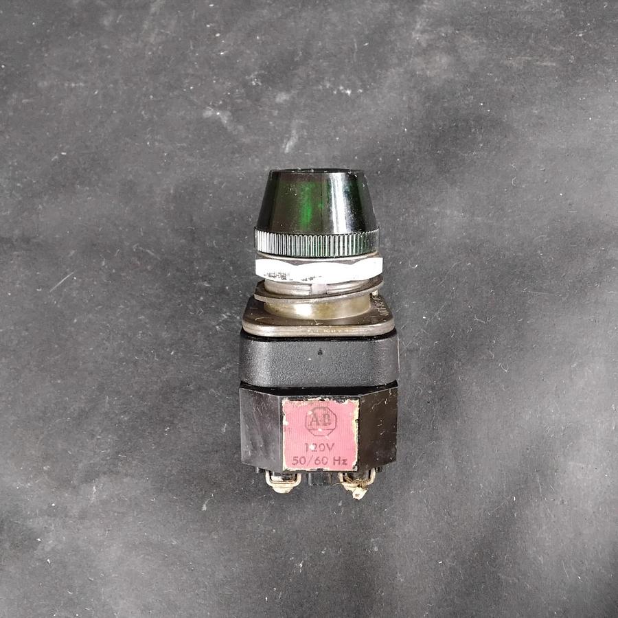 Used ALLEN BRADLEY 800T-P16 GREEN PILOT LIGHT SERIES B ($15 OBO)
