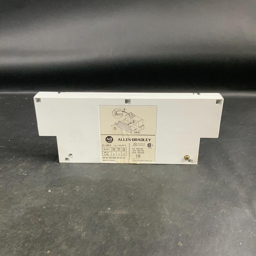 Used ALLEN BRADLEY 190-A11-11 AUXILIARY CONTACT BLOCK ($10 OBO)