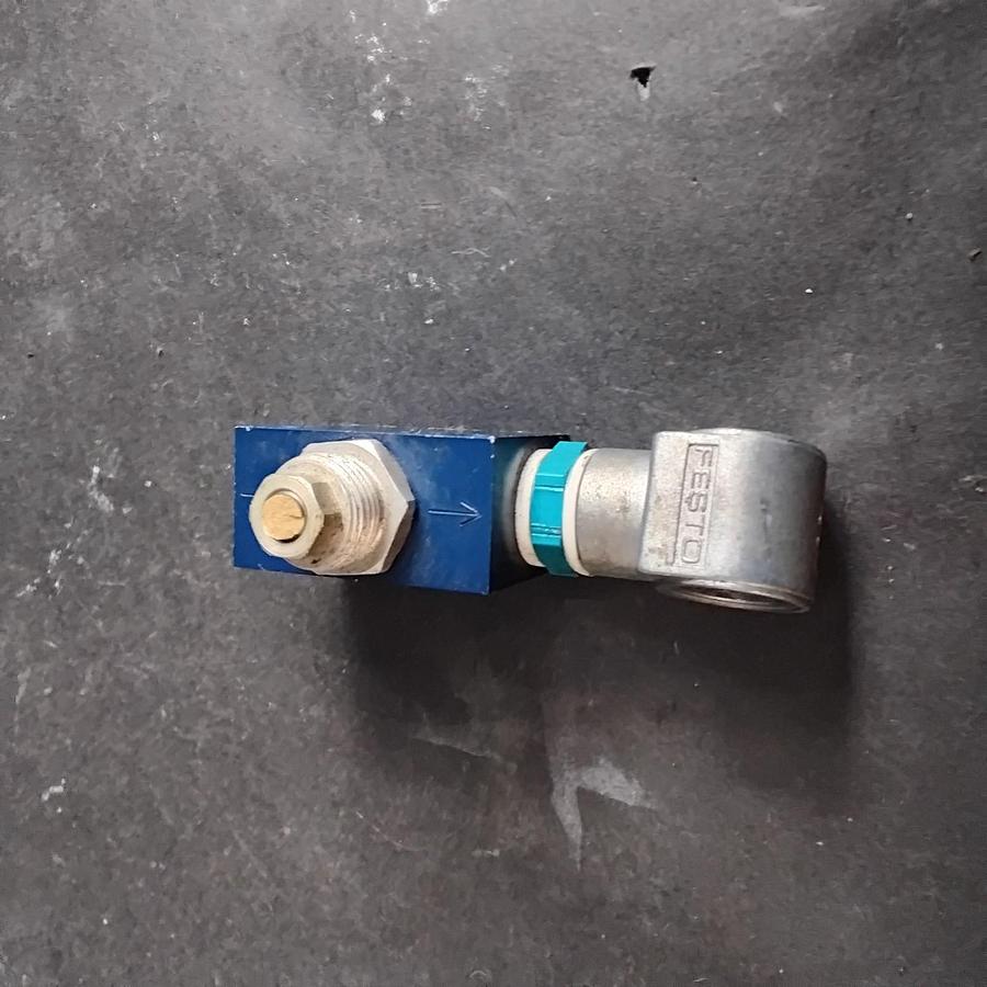 Used FESTO GR-1/8-B0 FLOW CONTROL VALVE ($8 OBO)