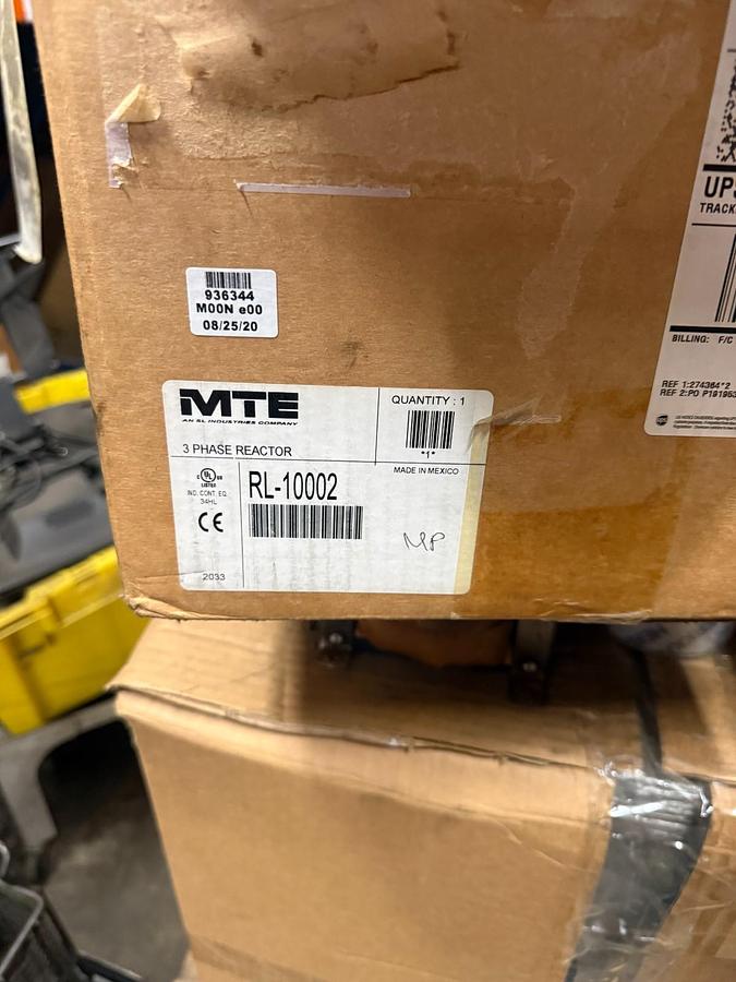 MTE RL-10002 LINE REACTOR