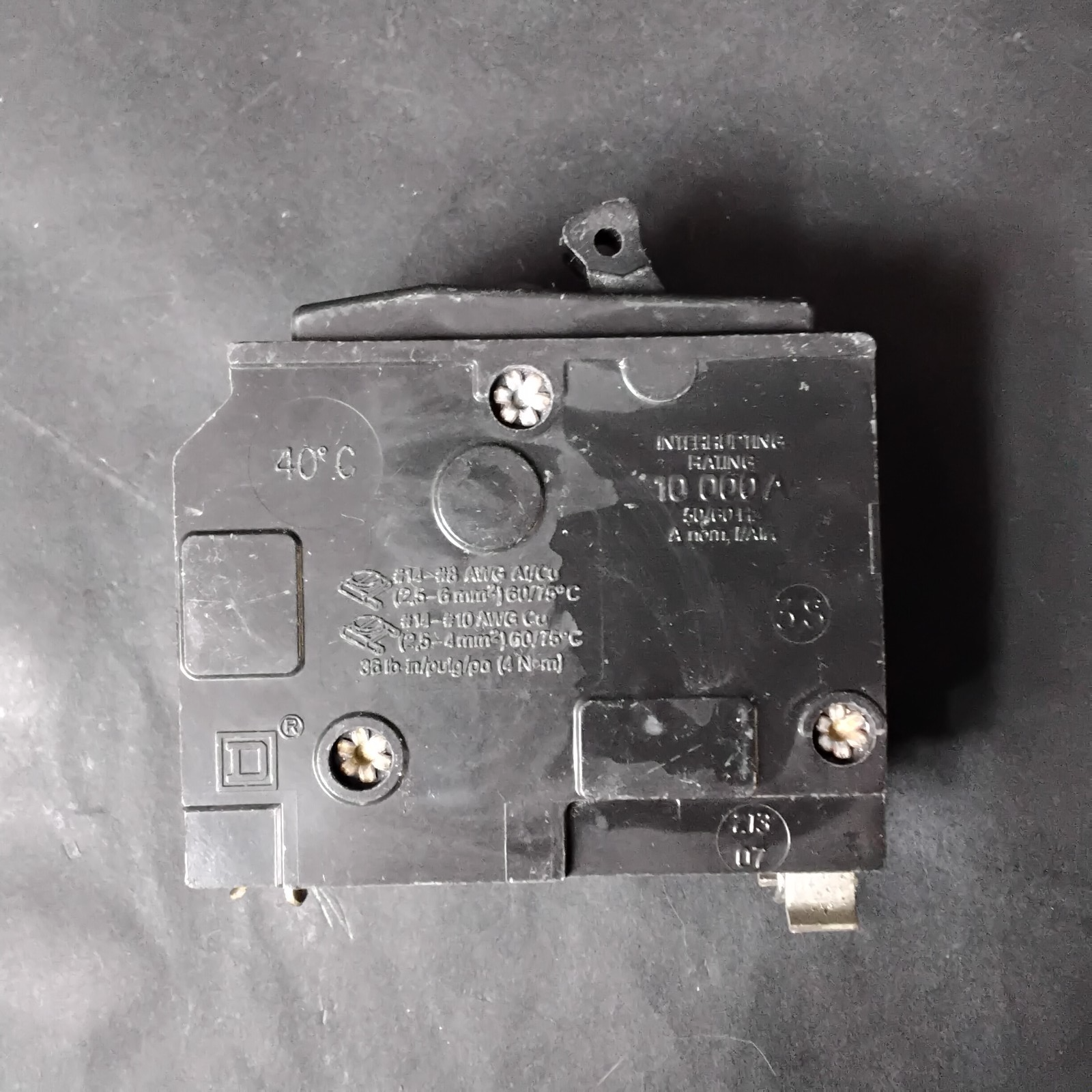 Used SQUARE D AB-4874 TIPO CIRCUIT BREAKER ($9 OBO)