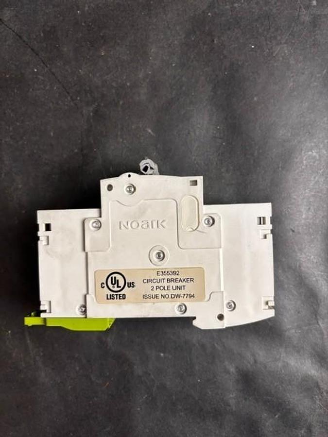 Used NOARK B1H C6A 2-POLE CIRCUIT BREAKER ($15 OBO)