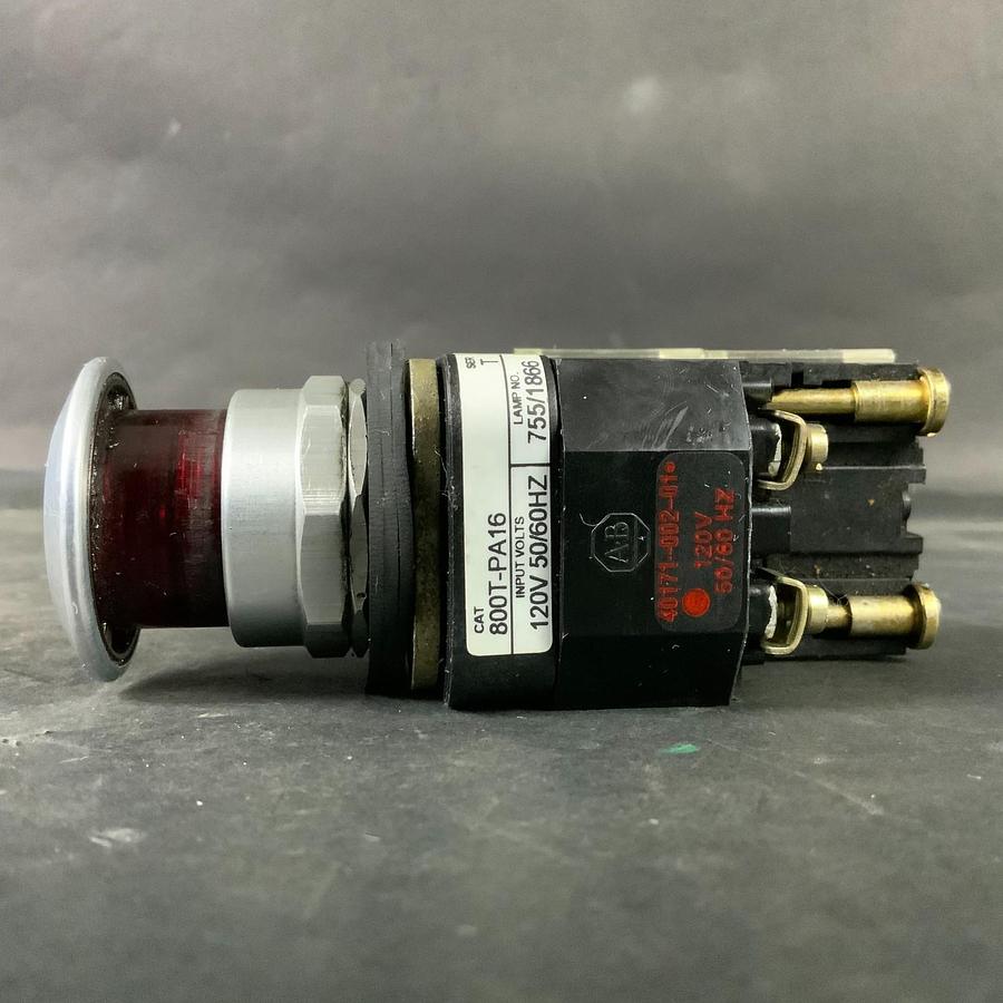 Used ALLEN BRADLEY 800T-PA16 RED PUSHBUTTON ($30 OBO)
