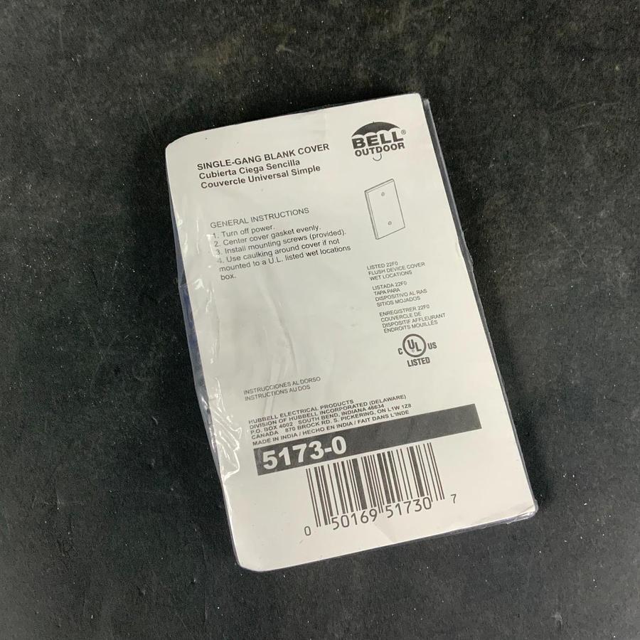BELL OUTDOOR 5173-0 WEATHERPROOF COVER ($6 OBO)