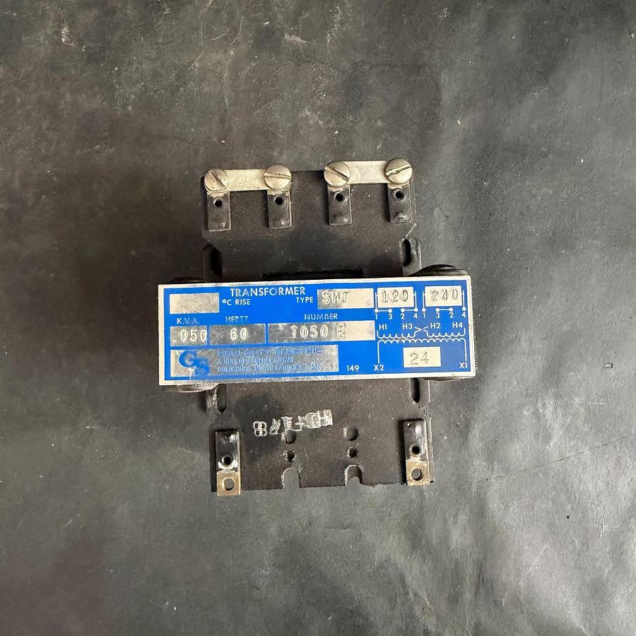 Used GS HEVI-DUTY T050E TRANSFORMER